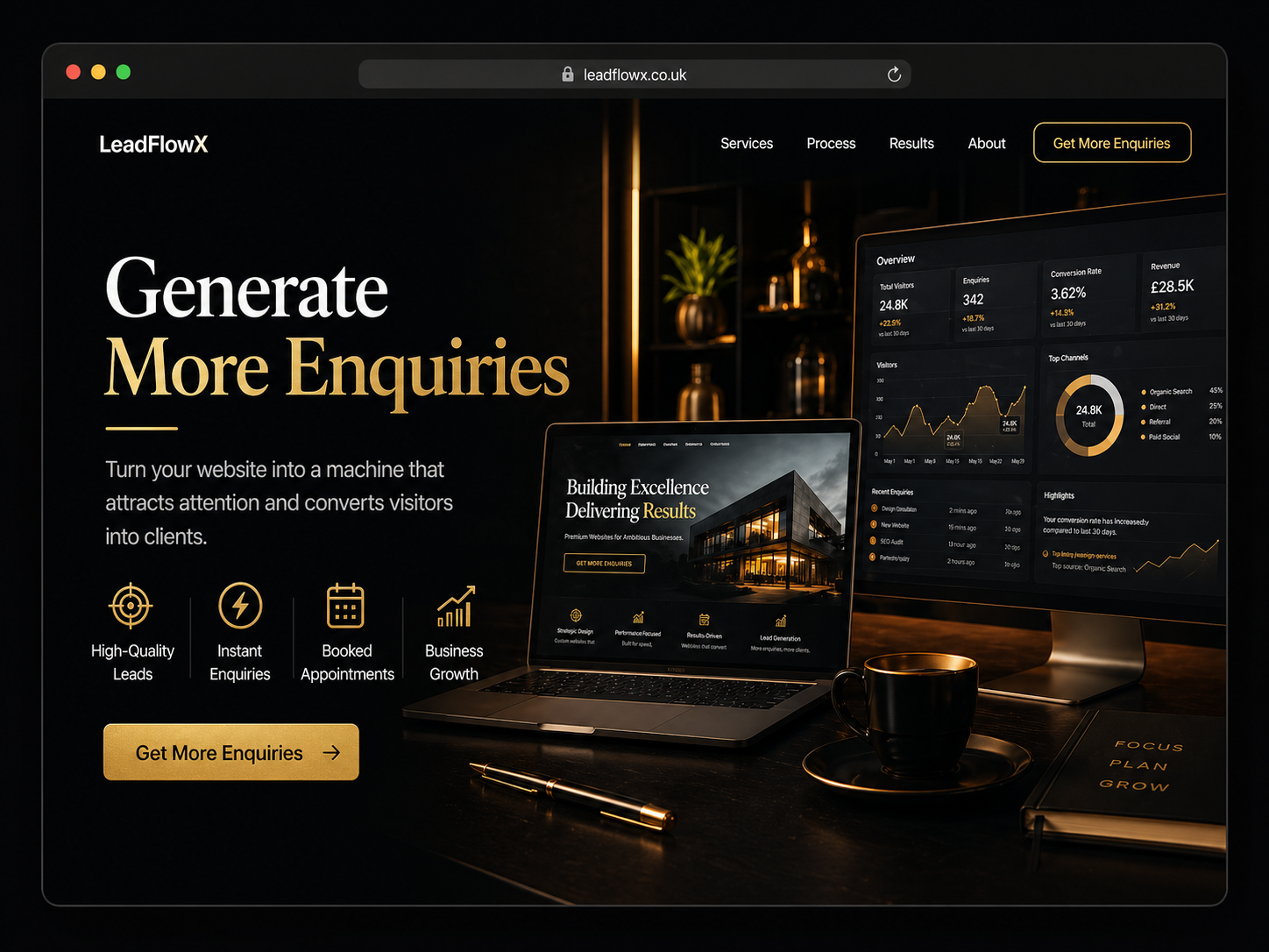 Lead generation preview